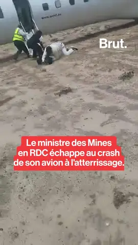 Le ministre des Mines en RDC échappe au crash de son avion. #rdc #rdcongo🇨🇩 #avion 