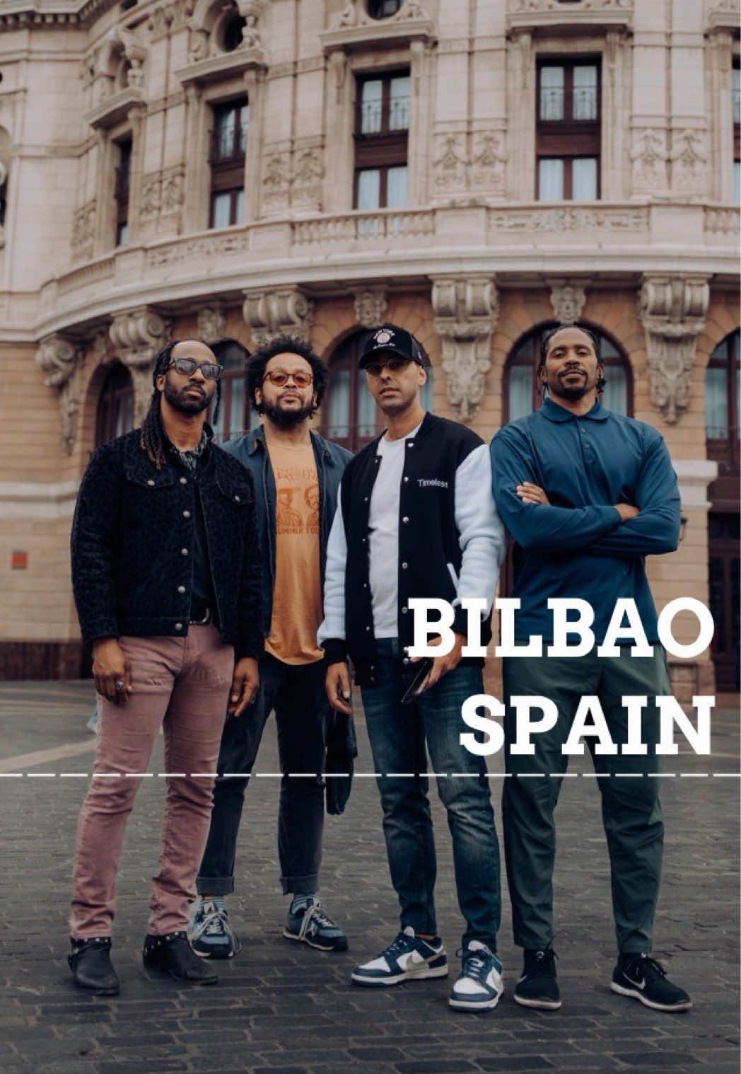 🇪🇸 Bilbao… what a trip. This city gave me nothing but inspiration, good energy, and nonstop creativity. From sunrise to late-night sessions, we were locked in — shooting videos, livestreaming with the fans, and capturing moments that’ll live forever. 🎥🔥 Big love to Samir for the visuals, Energizer Tha DJ for keeping the vibes right, and Brad Basker — my brother on guitar holding it down out here in Bilbao. 🎸✨ Every corner of this city pushed me to create something new… something real. Can’t wait to share everything we made. ❤️🎷 @SAMIR.PT   @Brad Basker @energizer_tha_dj 