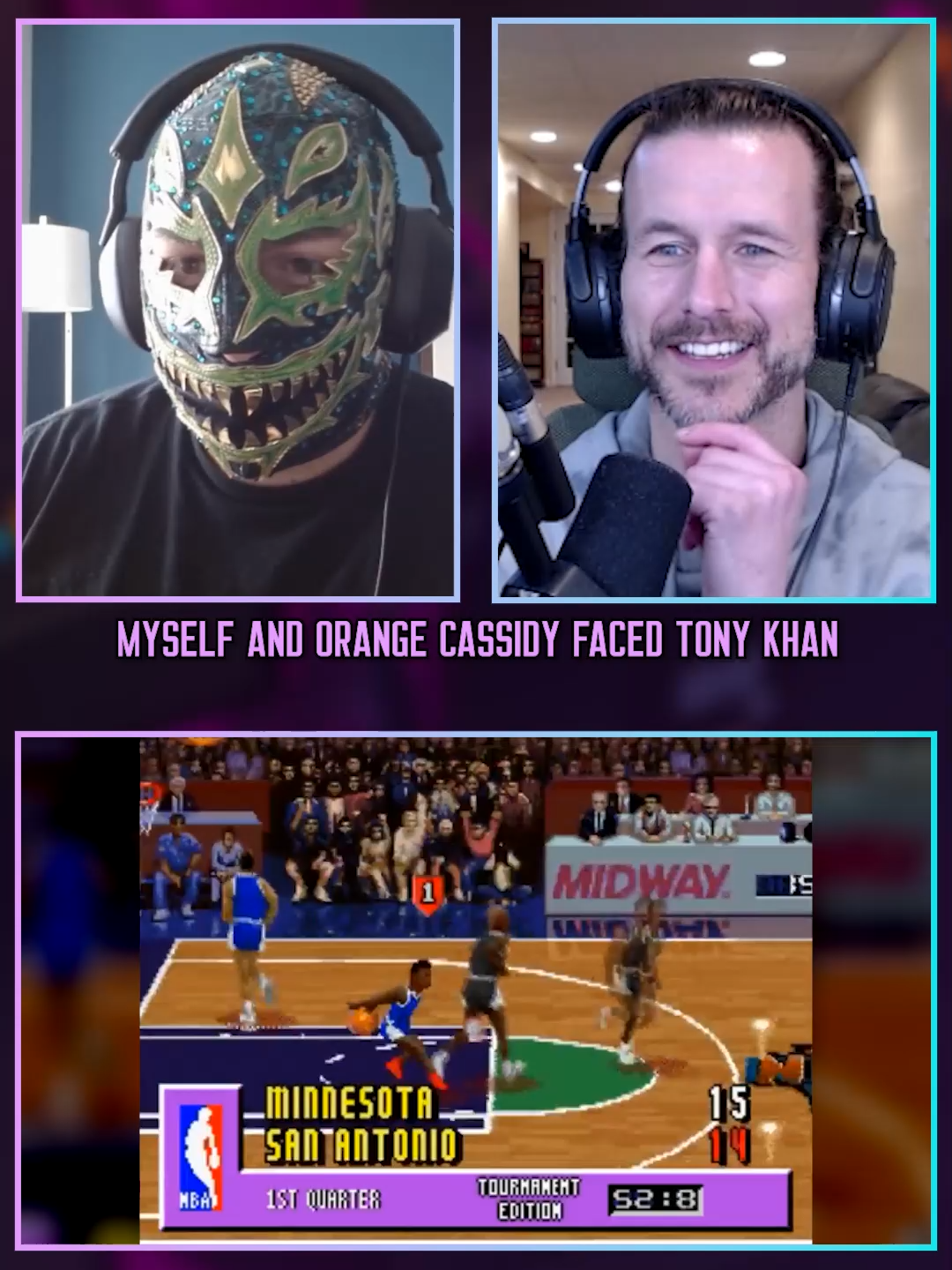 TONY HUMILIATED ME! 🏀 #AEWGames