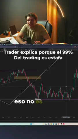 Trader explica porque el 99% del trading es estafa