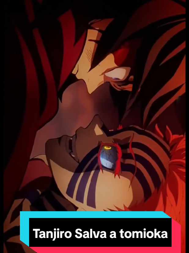 Tanjiro salvando a Giyu Tomioka, Tanjiro Vs Akaza  #paravoce #ponmeenparatipinchetiktok😘 #demonslayer #paratiiiiiiiiiiiiiiiiiiiiiiiiii #kimetsunoyaiba 