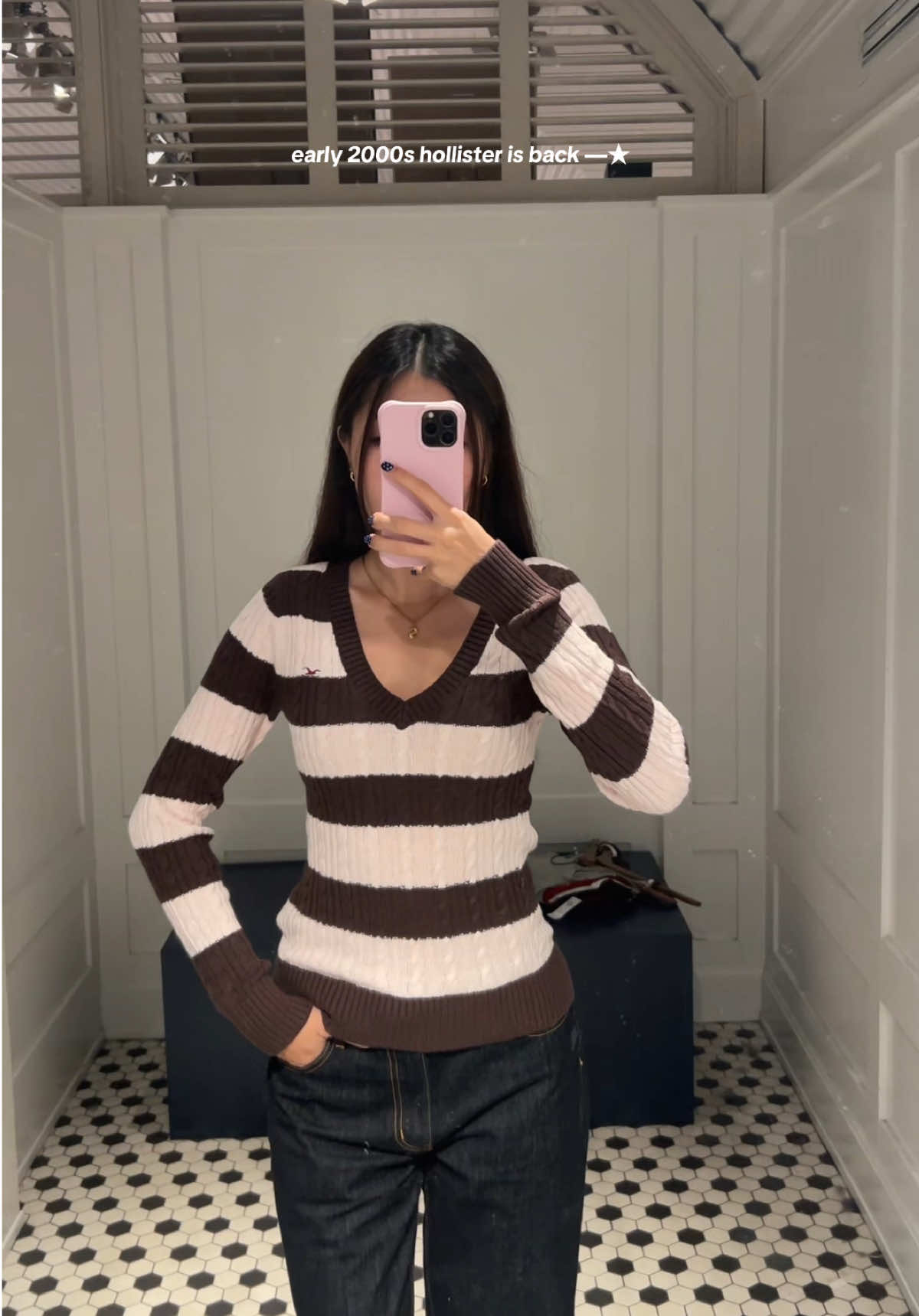 need in every color 😩 @hollister #sweater #y2k #fallfashion #tryon #hollisterpartner 