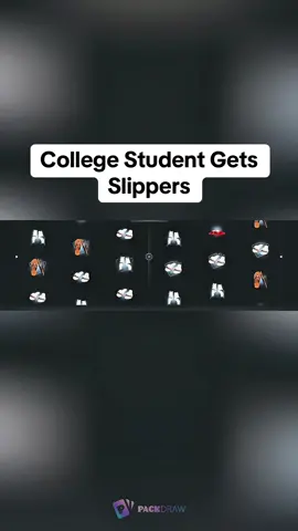 College Student Gets Slippers