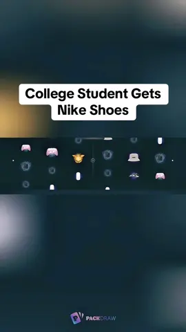 College Student Gets Nike Shoes