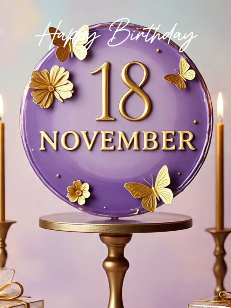 18 NOVEMBER BIRTHDAY SONG🎂,  HAPPY BIRTHDAY🎂🎉🎁, 18 NOVEMBER TIKTOK,  #foryou , #ppppppppppppppp , #happybirthdayguys , #fyp , #tiktok , 