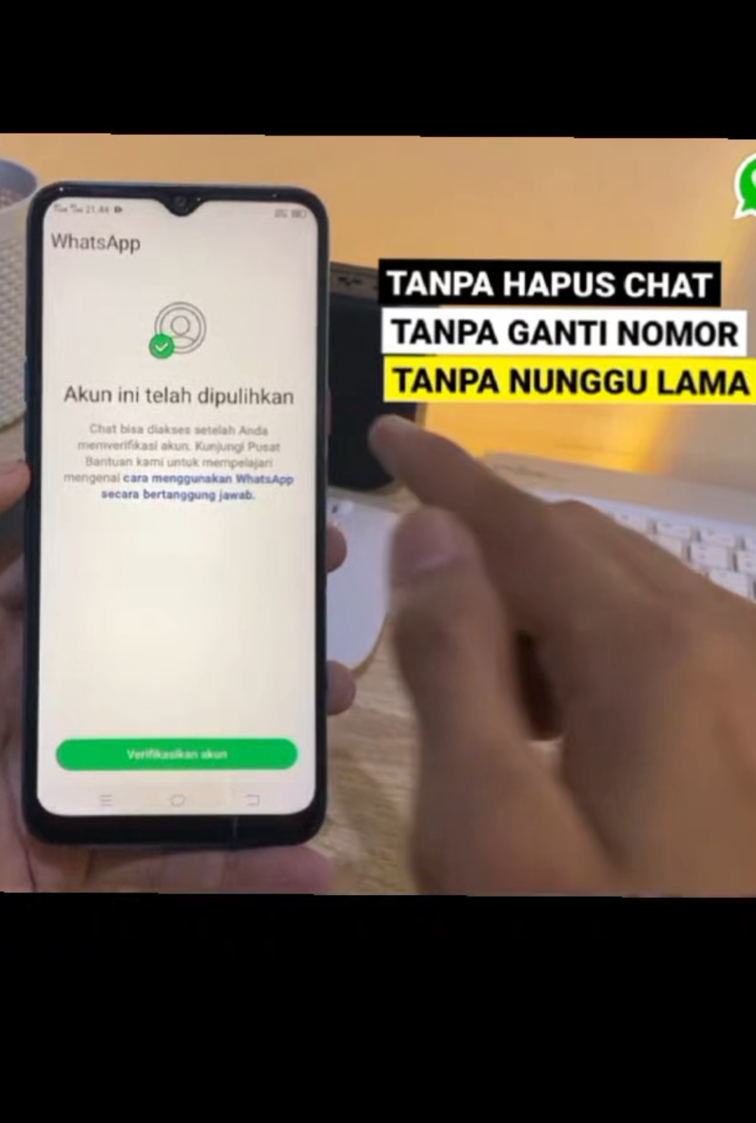 cara membuka WhatsApp terkena spam permanen terbaru 2025#whatsapp #terblokirpermanen #fyppppppppppppppppppppppp #whatsapp 