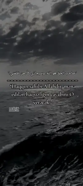 “Sən düz ol, qalanını Allah özü düzəldəcək.”#keepsupporti 