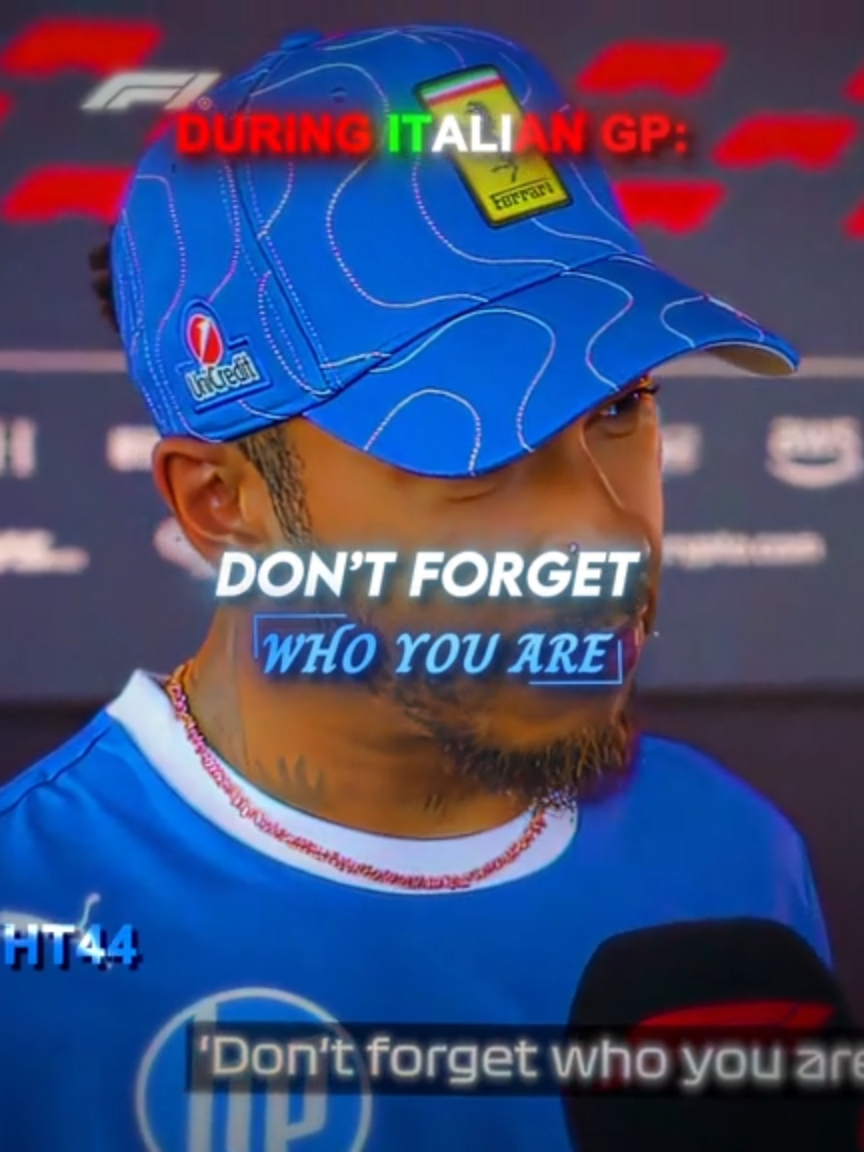 Don't forget who you are // ib: @f1edits.ae #formula1 #hamilton #lewishamilton #F1 #f1edit