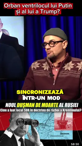 O nouă ediție News Podcast: Noul dușman de moarte al Rusiei; Cine a luat locul Americii în doctrina de război a Kremlinului ?   📌 Viktor Orban ataca Bruxelles si acuză continuarea susținerii Europei pentru Ucraina. Pe ce voce vorbește: a lui Putin sau a lui Trump?  📌Trump rămâne ferm declarativ amenințând pe  oricine mai face afaceri cu Rusia ca va fi sancționat sever. 📌Rusia a avut nevoie întotdeauna de un adversar epic! Astăzi locul dușmanului american a fost înlocuit cu un altul mai vechi dar la fel de periculos !  📌Furtună în Maga: ceartă grobiana între “Maggie Nebuna” și “Donald din dosarele Epstein” 📌De ce rămâne imposibilă pacea dintre Gaza și Israel…  📌 Începe un nou Război Rece între China și Japonia ?  #K#KremlinA#AmericaR#RusiaD#DonaldTrumpV#ViktorOrban#nato    