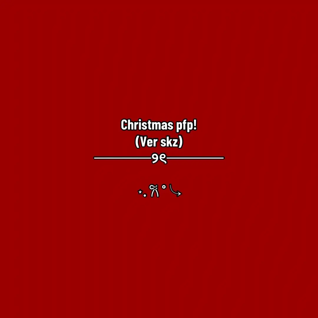 Straykids pfp! | Christmas edition ⋆˚꩜｡  ##straykids #fyp #xzyabc #viral #christmas 