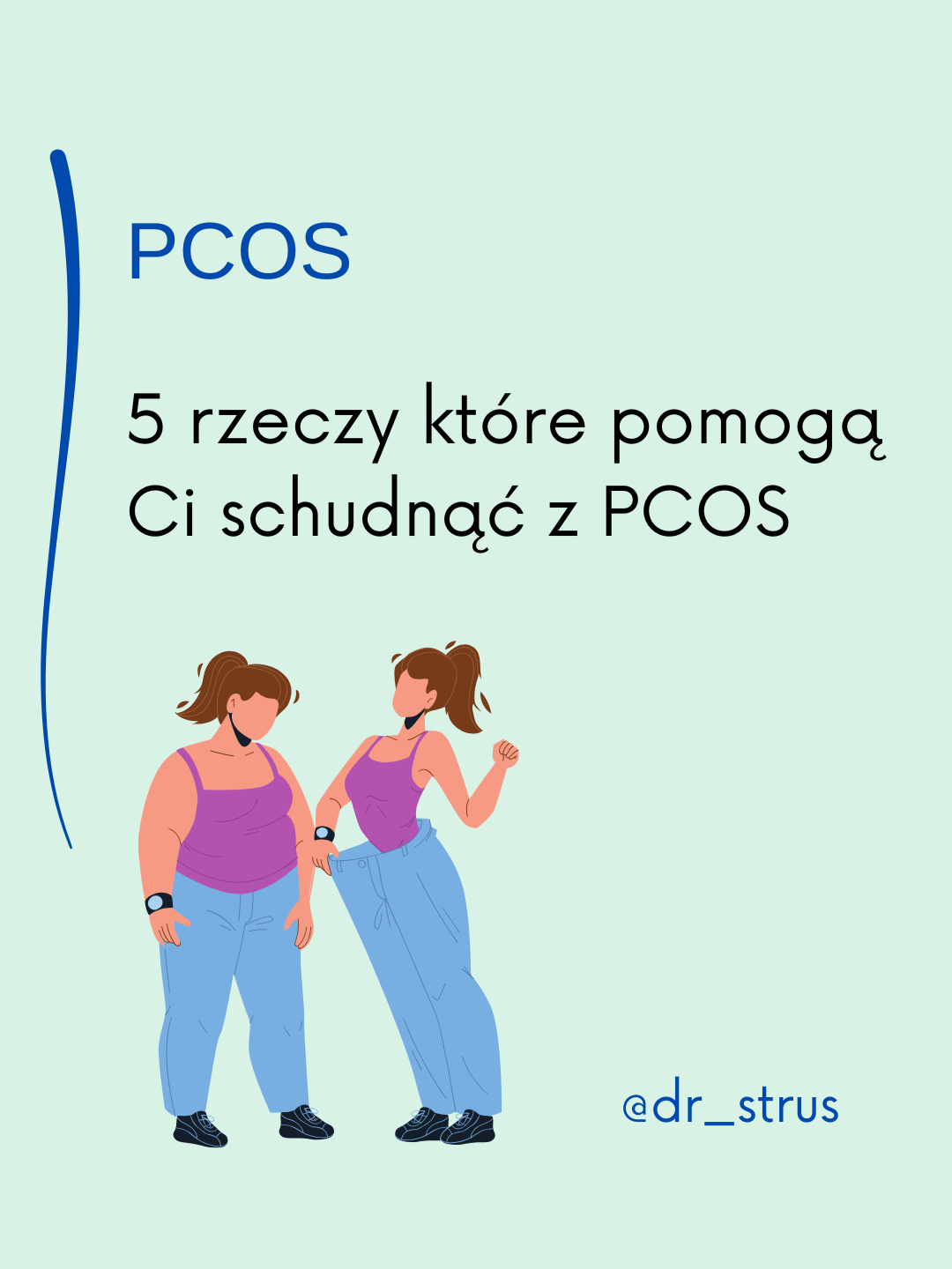 Jeśli masz PCOS i chcesz schudnąć 10 kilogramów lub więcej, oto 5 najważniejszych rzeczy, które powinnaś robić: 🌸 Jedz wysokobiałkową przekąskę wieczorem na ok. 2h przed snem – nocne napady głodu mogą zniweczyć cały dzień prawidłowej diety. 🌸 Nie ma lepszego ćwiczenia na redukcję masy ciała przy PCOS niż spacer. Jego zdolność do poprawy metabolizmu, hormonów i nastroju – czyli wszystkiego, co prowadzi do utraty wagi – jest niezrównana. 🌸 Jedz 30 gramów białka na śniadanie. 🌸 Poza koktajlami białkowymi, unikaj kalorii w napojach przez cały dzień – pij wodę lub z głową wybieraj napoje zero kalorii. 🌸 Nie prowadź zbyt restrykcyjnej diety z bardzo małą ilością kalorii. To hamuje Twój metabolizm! Jeśli jesz bardzo mało, a mimo to nie chudniesz, to znak, że problem leży w hormonach, a nie w diecie. #PCOS #odchudzanie #zdrowie #metabolizm #białko #spacery #kobiecezdrowie #hormony #dieta #drstrus #rcm #rcmskawina #rcmniepołomice #kraków #małopolska