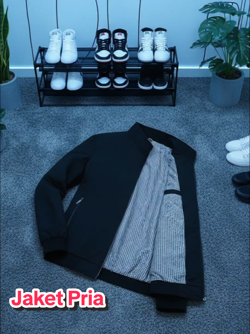 jaket hade pria tren terbaru casual  #jaket #jaketpria #promo #produkviral #fyp 