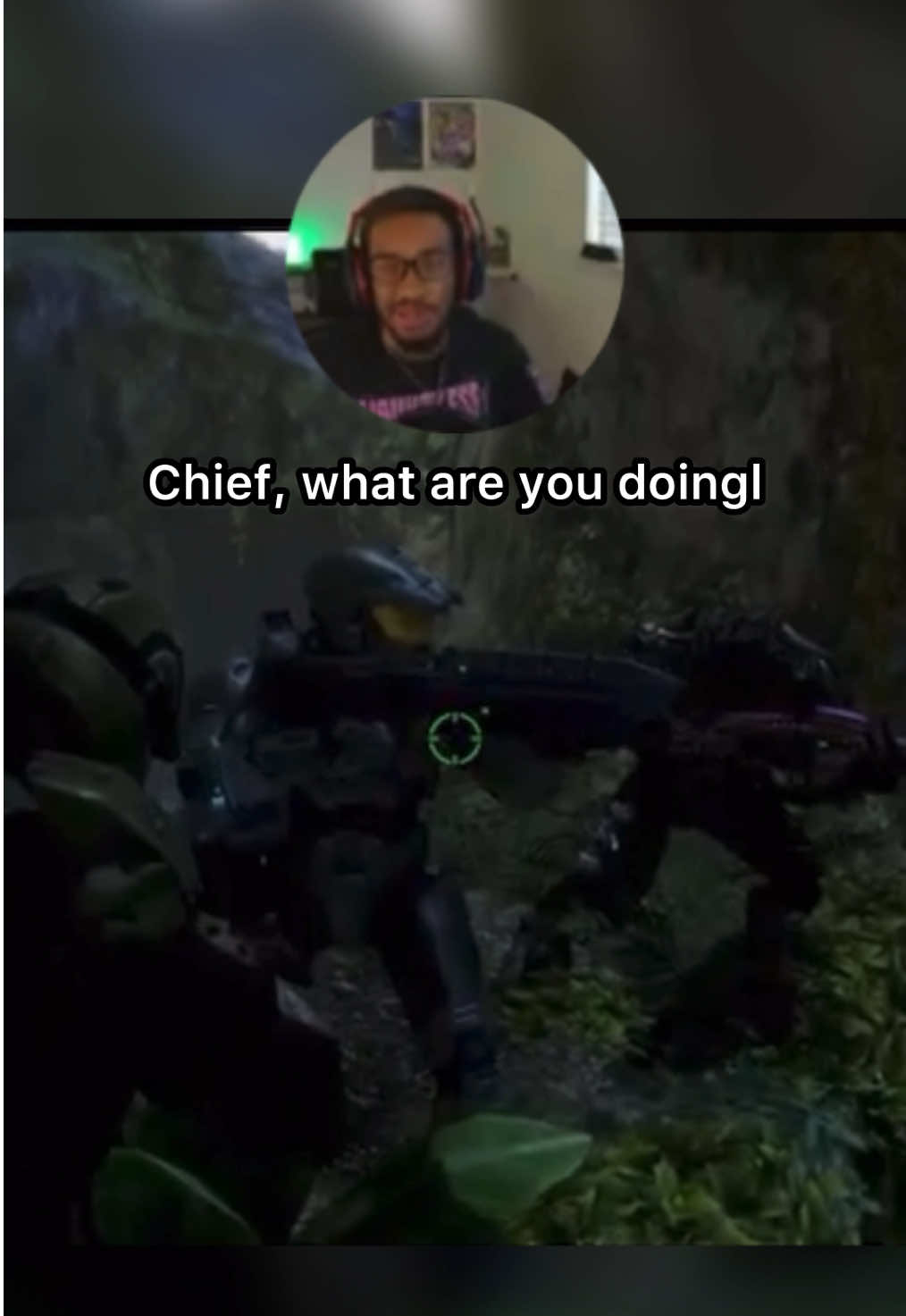 I don’t think he wanted to Talk  Be sure to check out the links in the bio to get in on the action yourself  #gaming #gamingclips #Halo #halomods 
