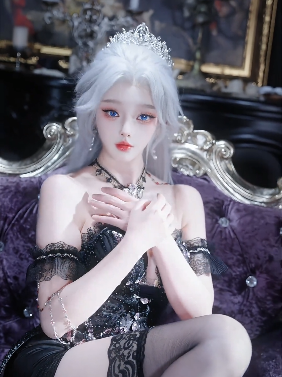 让我看穿你的眼睛 还有你的心 #仓大佬 #douyin #cos #氛围感 #御姐