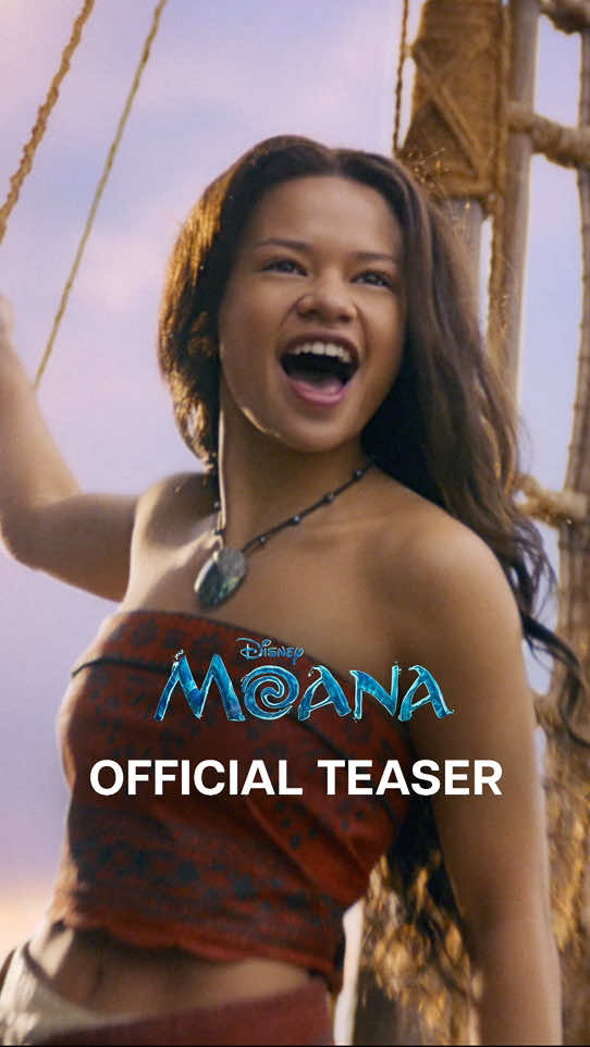 Watch the first teaser trailer now for the live-action Disney’s #MOANA ✨ Sailing into GSC on 9 July 2026 🌊 #LiveAction #Disney #trending #viral f