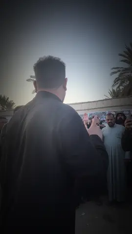 أهالي مدينة سيد دخيل يقدوم واجب العزاء إلى وفاة القائد سيد شهيد الجابري