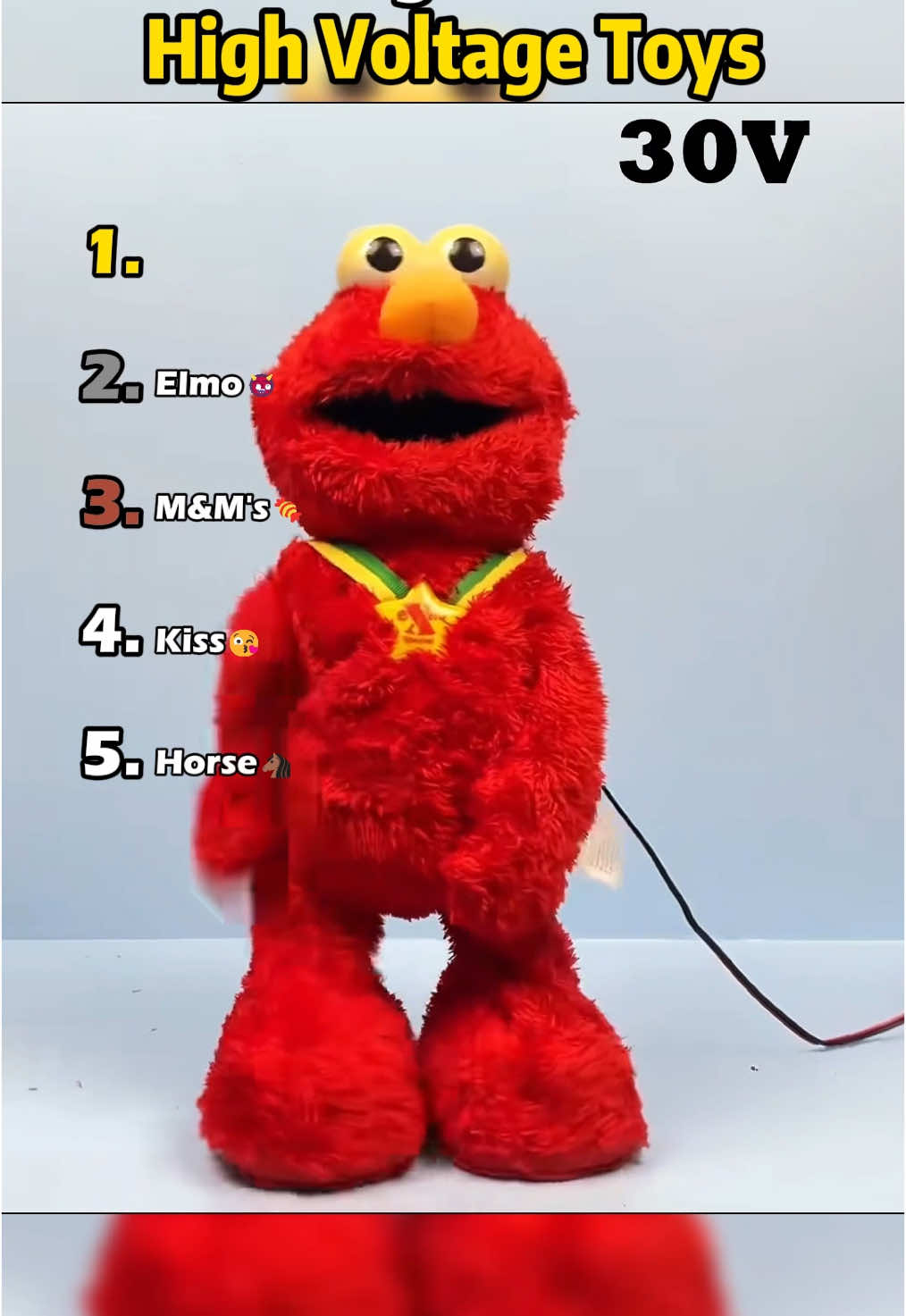 Ranking Craziest  High Voltage Toys#ranking #usa🇺🇸 #fyp #fypシ #funny #top5 #top10 