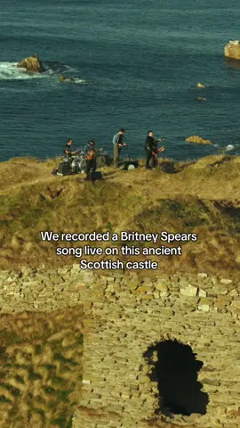 Toxic by Britney Spears on an ancient Scottish castle. #outlawcountry #altrock #britneyspears 