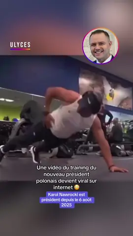 Crédit : @Karol Nawrocki // Une vidéo du training du nouveau président polonais devient viral sur internet 😳 Karol Nawrocki est president depuis le 6 août 2025.