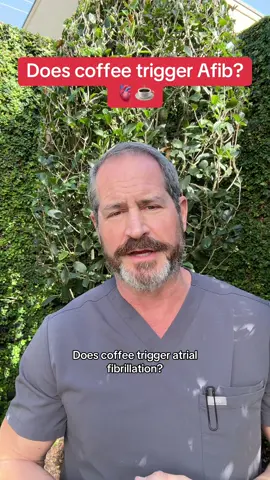 Does coffee trigger Afib? 🫀☕️#hearthealth #heartattack #coffee #doctor #fypシ 