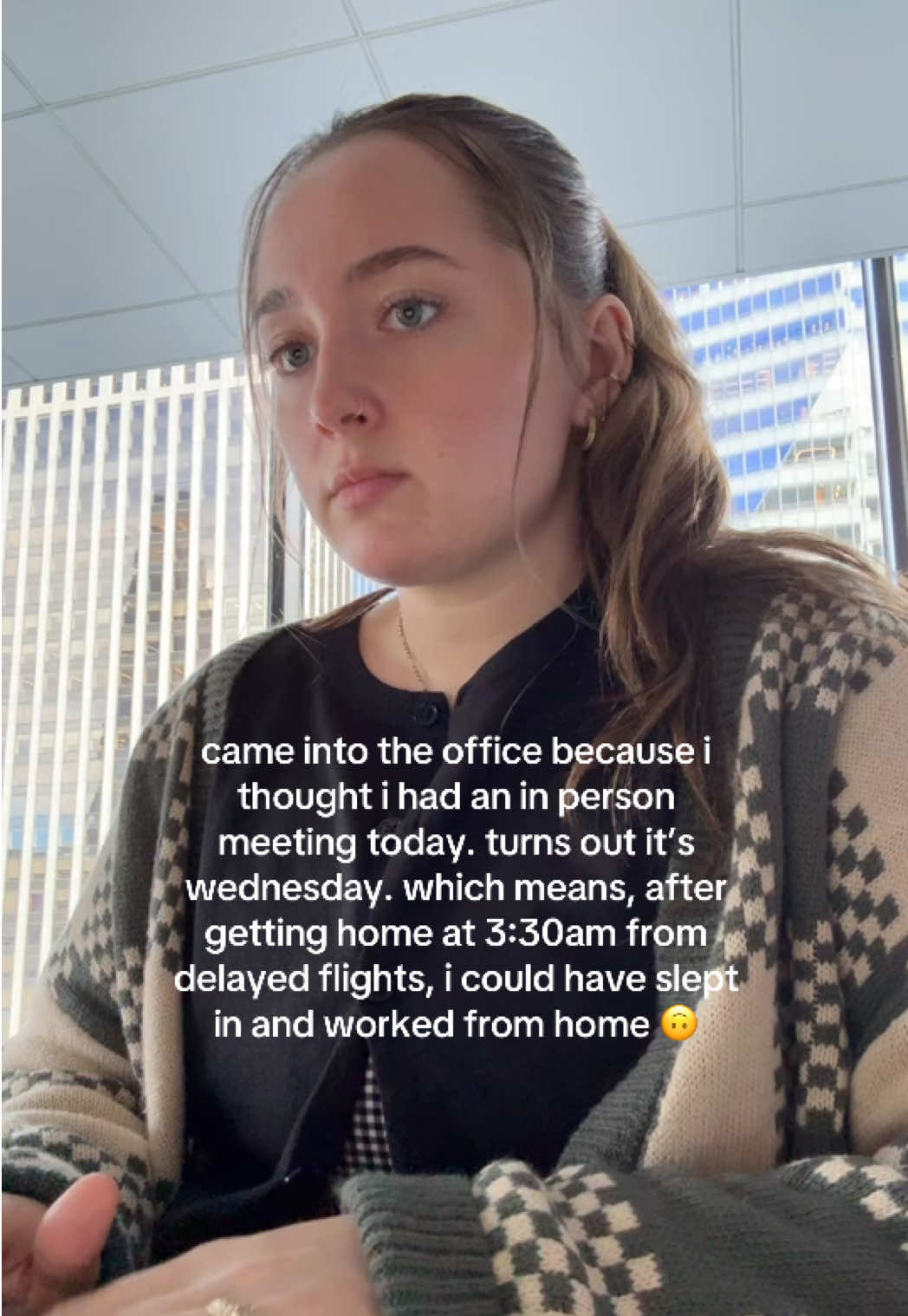 like why am i here 😭  #fyp #mondaymorning #office #nyc #corporate 