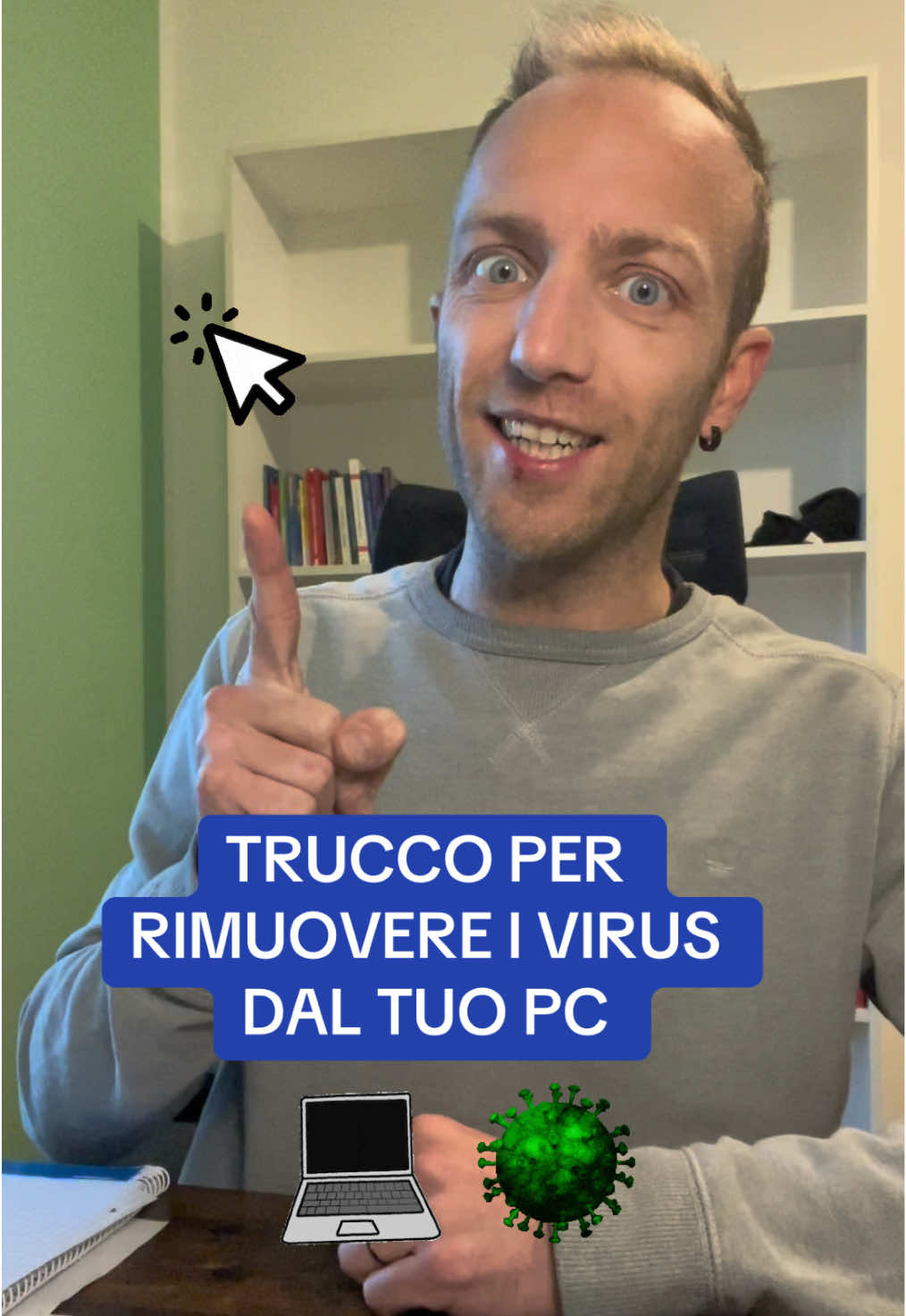 ✅ Salva il video per non dimenticarti il comando e seguimi per altri consigli sul mondo tech e sull’Intelligenza Artificiale! 🦠 Questo comando ti aiuta a identificare e rimuovere i malware dal tuo pc Windows senza installare per forza un antivirus! 💡 Vieni, con Nick lo fai in un click! #tecnologia #techtok #techtips #pc #virus  