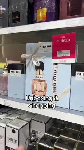 Unboxing & shopping  #unboxing #shopping #makeup #parfum #skincare 