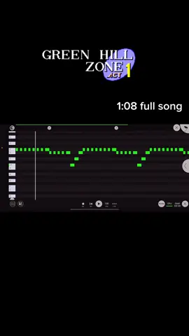 Sonic 1 green hill recreation #sonic #fyp #sonicthehedgehog #music #flstudio 