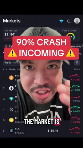 90% CRASH INCOMING!! #xrp #crypto #investing #finance #wealth 