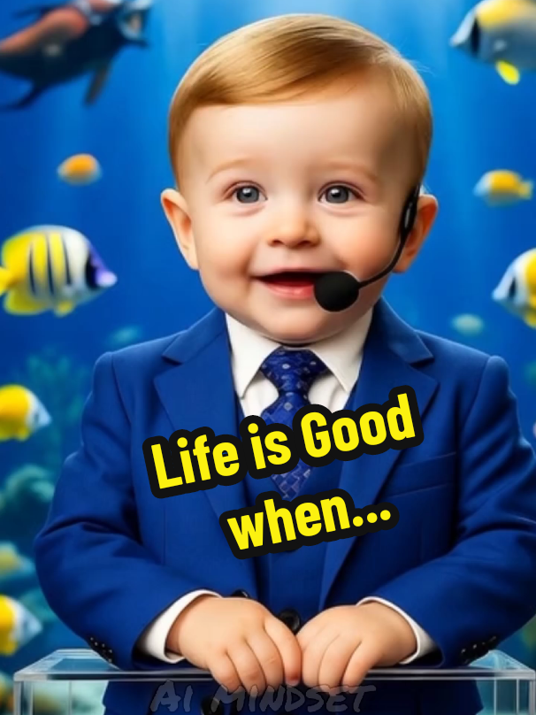 “You Survived Everything. Of Course Life Is Good.”#motivation #lifelessons #aibaby #fyp            #creatorsearchinsights 