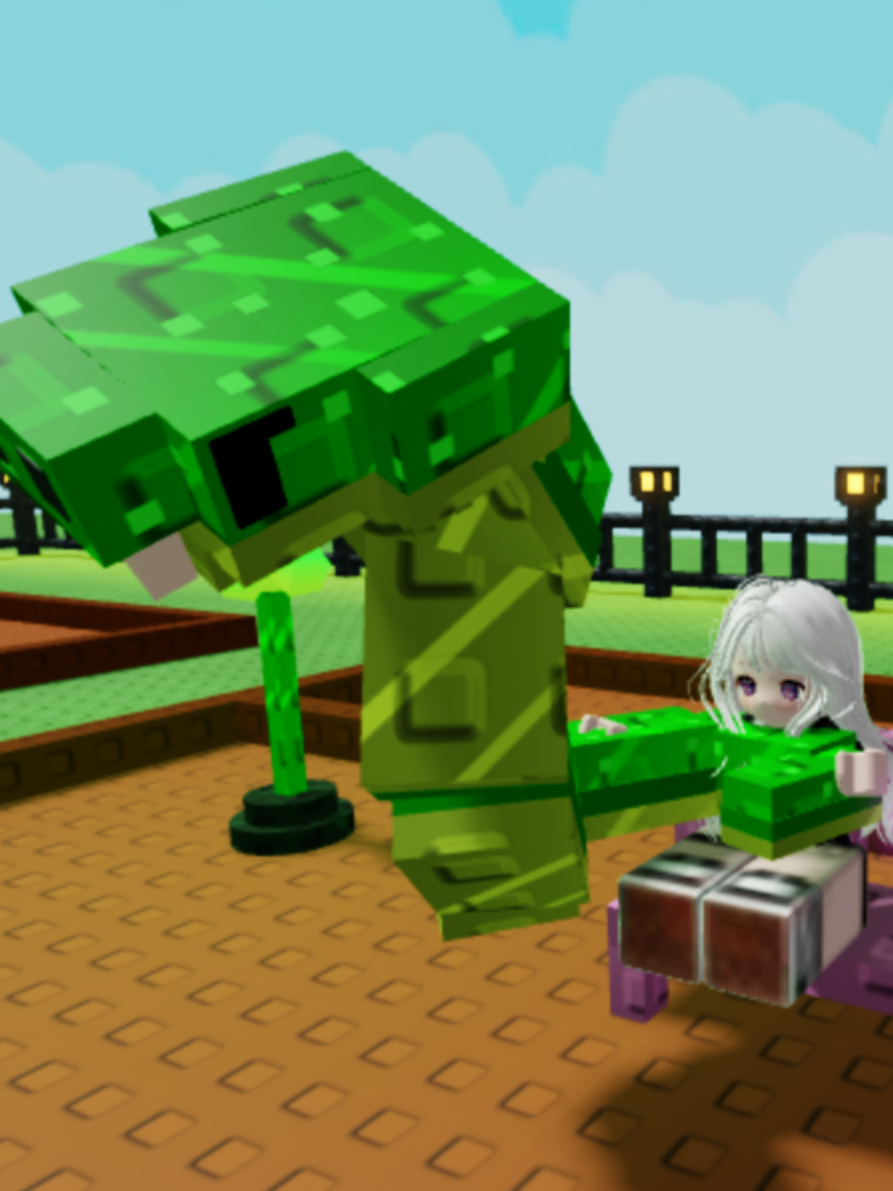 Not gonna lie, it’s convenient—the snake automatically converts plants into cosmetics, skipping the whole crate process👌✨️ #growagarden #emeraldsnake #gag #fyp 