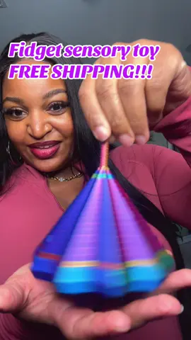 This 3D sensory fidget star is so satisfying to play with 🌈 It folds, spins, and changes colors — the perfect stress reliever for adults or kids 👏🏽 #tiktokshopblackfriday #fidgettoy #StressRelief #sensorytoy #christmasgiftideas 