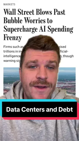 Here’s how these AI projects are being financed: Lots and lots of debt. #artificialintelligence #ai #meta #openai #debt 