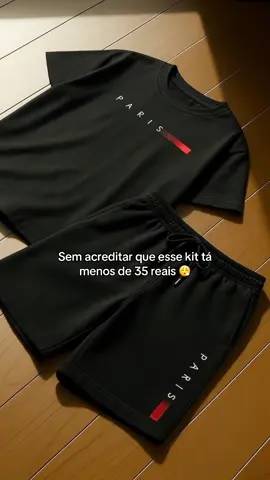 Kit short + camiseta em oferta #modamasculina #TikTokShopBlackFriday 