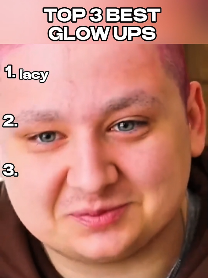 top 3 best glowups #GlowUp #bodytransformation #marlon #lacy #viral 