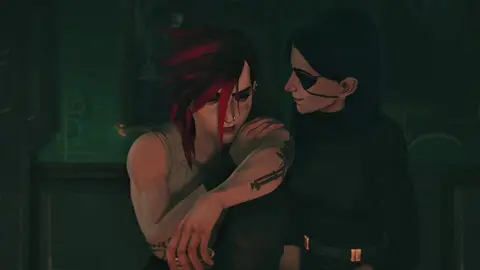 I love this song sm bro omg anyway yeah peace this kinda took me a WHILE so uh don’t flop pls #Arcane #arcaneedit #caitvi #fyp #like 