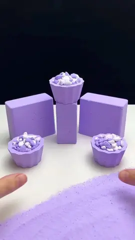 ASMR purple 💜⭐ Baking soda Crush  . . #asmrsounds #asmrvideo #relaxing #oldysatisfying #asmr 