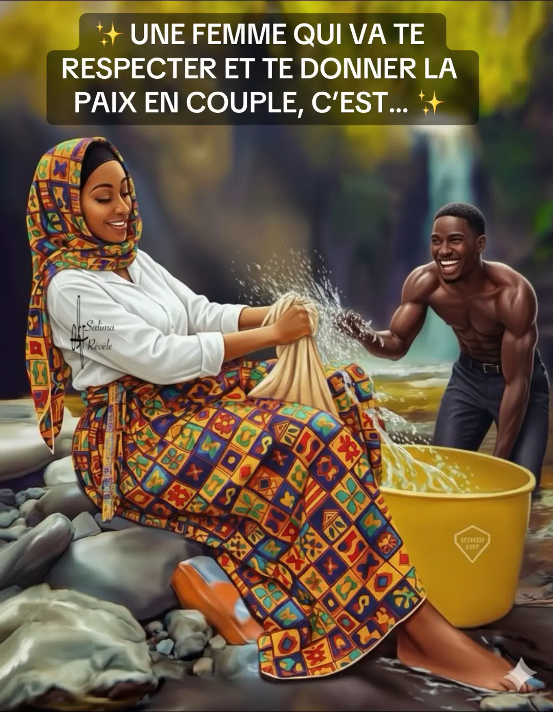 ✨ Une femme qui parle et s’énerve vite, ce n’est pas qu’elle est mauvaise… c’est qu’elle t’aime. Le silence, mon frère, c’est quand elle ne ressent plus rien. 🤍