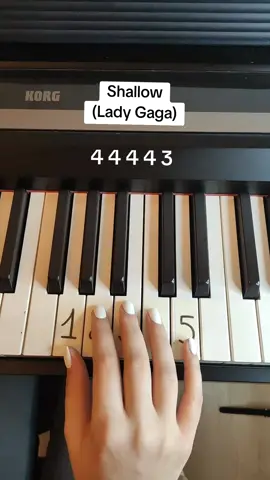 Shallow Lady Gaga #pianocover #fyp #piano #ladygaga 