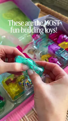 The pieces are soft, squishy, safe, and ouch-free, making them perfect for toddlers who love building! Kids can squeeze, stretch, and stack the blocks to create their own mini castles, and it doubles as a sensory play activity. So cute for ages 2+ and a great gift idea! 🤍 #amazonfinds #toddleractivities #sensoryplay #kidstoys #montessori  