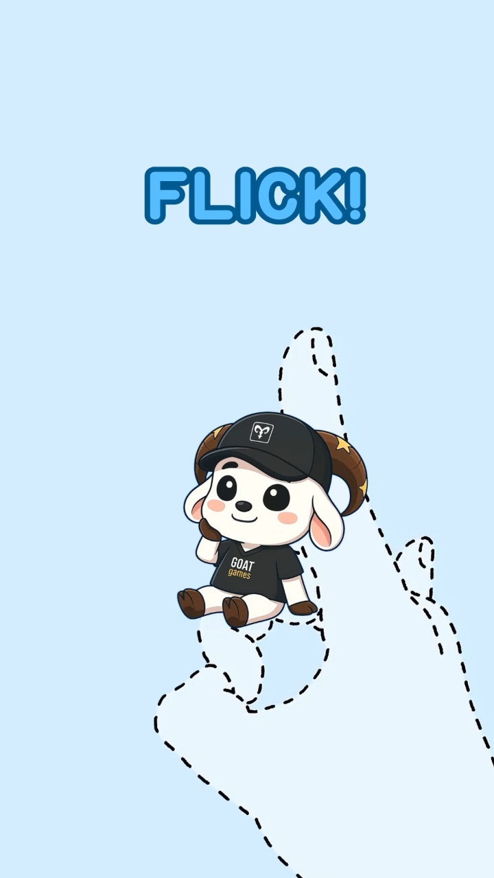 Help the goat avoid being chased.#FingerGame #InteractiveGame #RelaxingGame