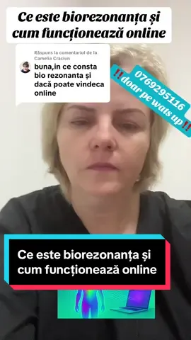 Ca răspuns pentru @Camelia Craciun Biorezonanța analizează frecvențele corpului tău și îți arată unde apar dezechilibrele. Ședința online funcționează la fel ca în cabinet, pentru că softul lucrează direct pe câmpul tău energetic. Tu stai relaxat acasă, iar eu primesc datele de care am nevoie pentru evaluare și echilibrare. Este o metodă simplă și comodă prin care afli ce slăbește organismul tău și cum îl poți sprijini. #biorezonanta #echilibruinterior #sanatateholistica #analizacuantică #DrMihaelaN
