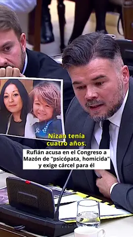 🔴 Rufián acusa en el Congreso a Mazón de 