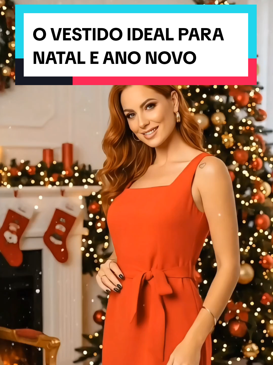 Vestido curto vermelho em alfaiataria com cinto, perfeito para festas de fim de ano e visual elegante com caimento impecável. #vestidovermelho #modafeminina #lookdenatal #tiktokshop1111br #tiktokblackfridaybr 