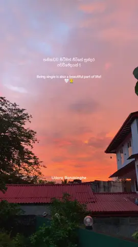 තනිකඩව සිටීමත් ජීවිතේ සුන්දර පරිච්ඡේදයක් !  Being single is also a beautiful part of life! 🤍💆‍♂🍃#fypシ゚ #trending #viral @ruviNARI 