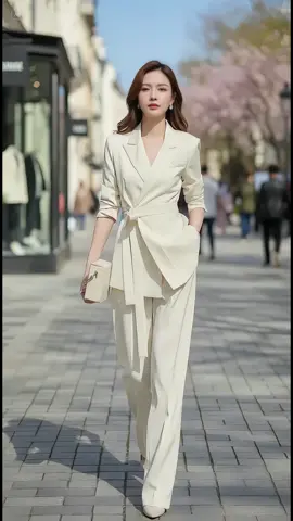 Set Blazer Nữ Vest Trắng Be 2 Lớp Sang Chảnh #TikTokAwardsVN #setdutiec #thoitrangnu #vaydamthietke #nghienshopping  @Nghiện Shopping  @Nghiện Shopping  @Nghiện Shopping  