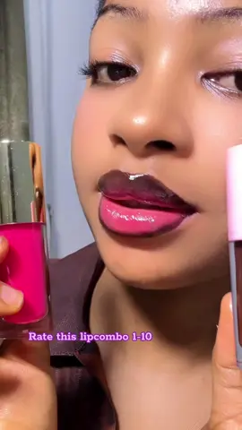 4,000 Kindly order via number in bio - Raise your hand if you still haven’t found that lip combo 🔥👀 This brown + pink gloss blend is IT! 💋 Everything you need in one swipe – juicy, smooth, non-sticky, and perfect for every skin tone.  #glossylips #lipcombo #lipcareroutine #smallbusinessnigeria  