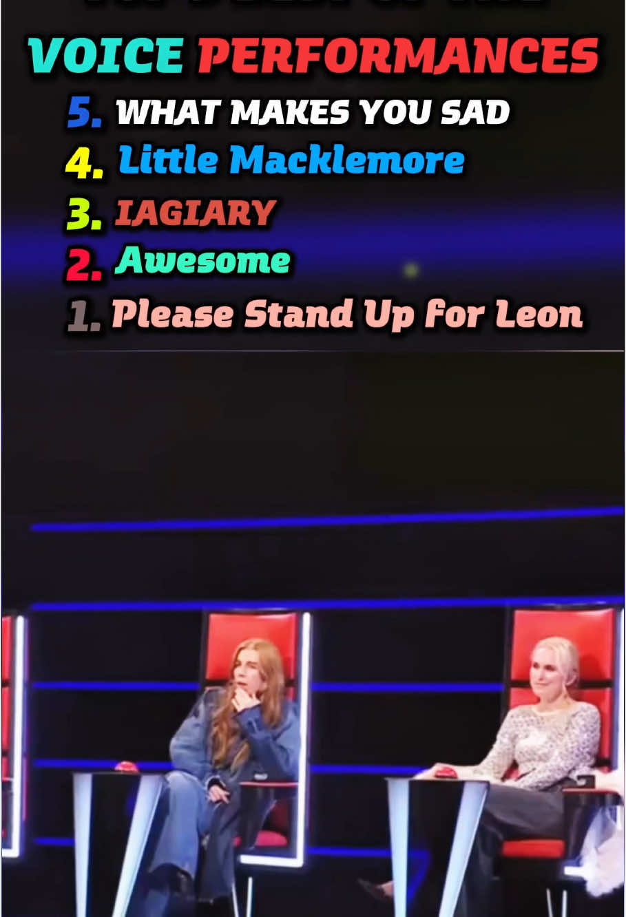 TOP5 BEST OF THE VOICE PERFORMANCES #top5 #TheVoice #Auditions #performances #singing #usa 