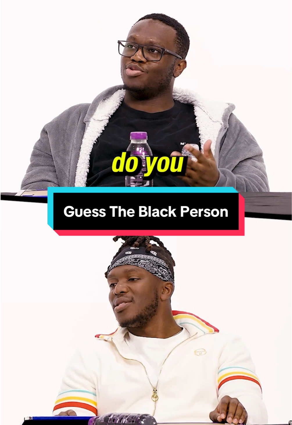 Guess The Black Person w/ @KSI & @Deji  Full video on KSI’s YouTube #ksi #ksiclips #deji 