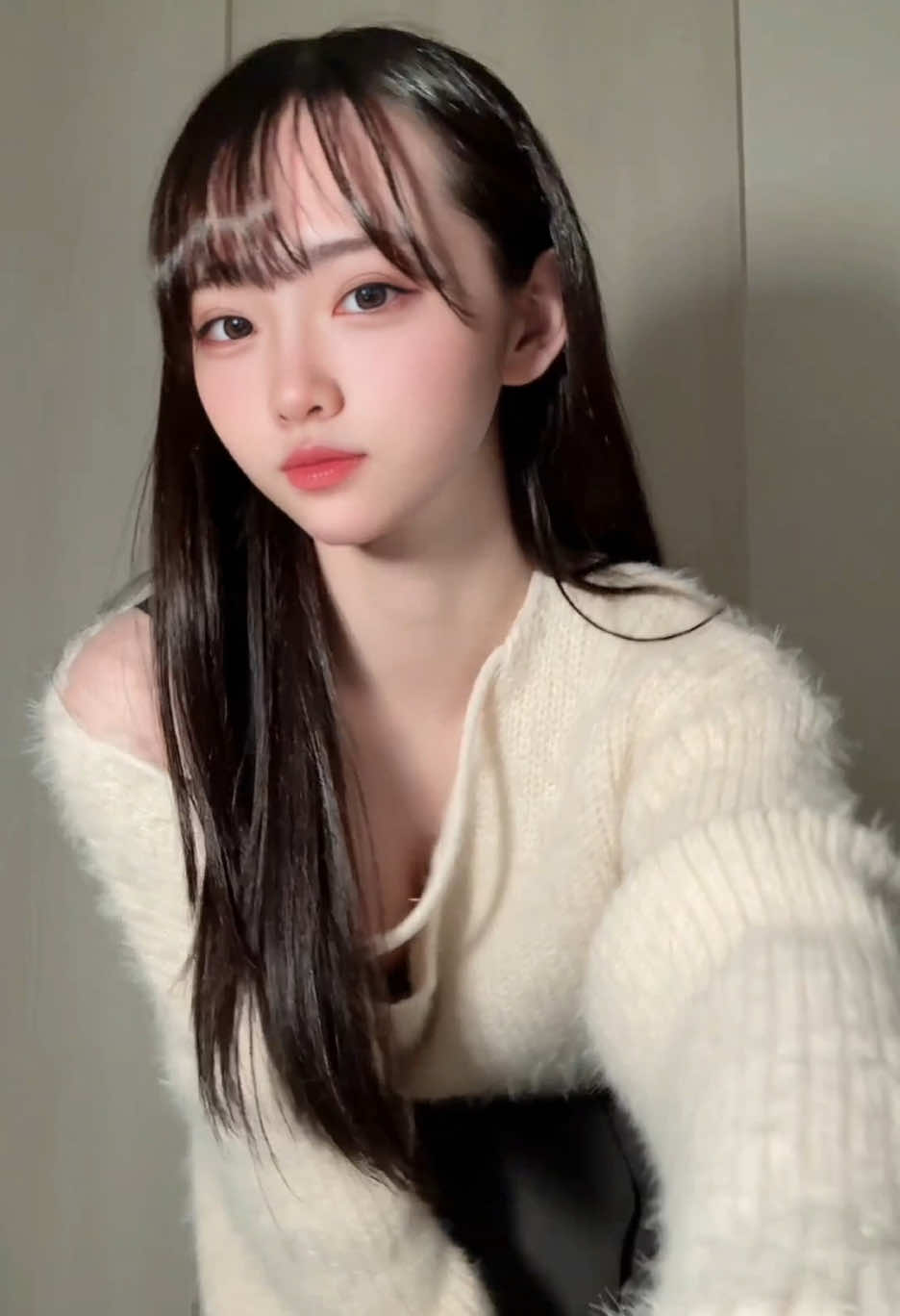 このニットもこもこでだいすち❤︎